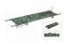 hospital safety Aluminum Emergency Folding Stretcher with Two Folded