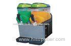 Plastic Two-Tank Stainless Steel Slush Machine XC224 For Snack Food Bar