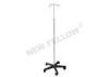 Mobile Aluminum Alloy Portable IV Stand Intravenous Poles ISO9001/13485