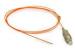 Multimode SC MM Fiber Pigtail with UPC Poishing , 0.9mm Orange Fiber cable