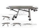 Stainless Steel Automatic Loading Funeral Stretcher With Detachable Tray