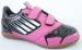 girls pink Childrens Soccer Shoes Waterproof for Firm-Ground