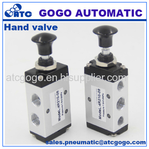 mini air flow control valve 3 way pneumatic valves M5 1/8 1/4 3/8 1/2 thread BSP NPT