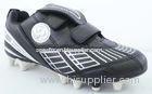 Wide mens blackout football boots , Indoor youth turf soccer shoes