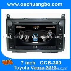 Ouchuangbo Auto Radio DVD for Toyota Venza 2013 GPS Nav Multimedia BT iPod USB Stereo System