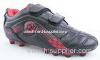 Mesh / PU Childrens Soccer Shoes , red Soccer Turf Shoes size 30 - 35