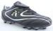 Black Soft Ground Soccer Cleats Lightweight Indoor And Outdoor