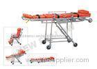 Wheeled Stainless Steel Emergency Evacuation Stretcher For Elevator