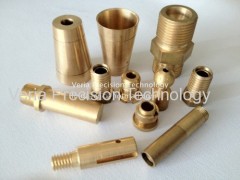 CNC Copper parts precision cnc turning machining parts cnc lathe machined parts customized drawings cnc machining parts