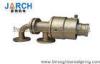 2000rpm Hydraulic Rotary Union / universal pipe union fitting Stainless Steel