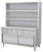 Hotel 1.5m Commercial Stainless Steel Waitress Station With Cabinet / Drawer