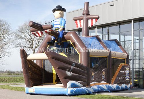 Inflatable Pirate Ship Shooter