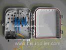 Plastic Optic Fiber Distribution Box 8 Port For FTTH / CATV