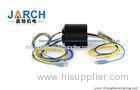 Ethernet slip ring electrical with 1 channel , Power / signal through bore slip ring