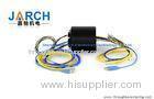 Ethernet slip ring electrical with 1 channel , Power / signal through bore slip ring