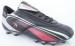 Hot selling men outdoor soccer shoes Black color/ pu upper/TPU outsole