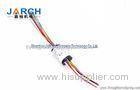 CCTV monitoring system miniature slip ring 28# silver plated copper