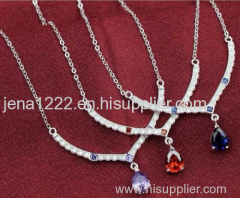 New swarovski crystal necklace