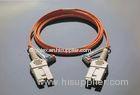 FDDI DX MM Optical Fiber Patch Cable with PVC , LSZH fiber Cable