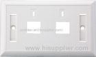 American Flush Mount Face Plates RJ45 module 70*115MM Unloaded