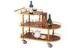 Stainless Steel Liquor Trolley for Restaurant