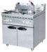 Electric Two Tank Fryer With Cabinet