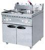 Electric Two Tank Fryer With Cabinet