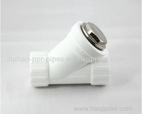 PPR material Y filter valve