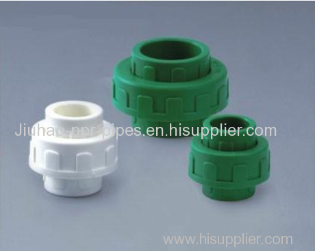 green PPR fitting union with PN25