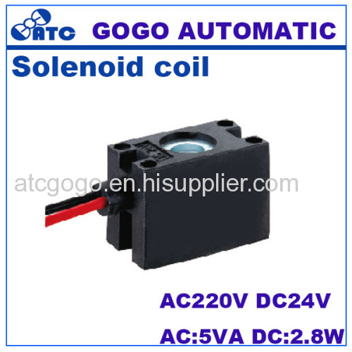 Electric 9v 12v 24v 110v 220v 100v 230v solenoid for valve plug wire lead type connector