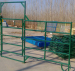 5 Rails Green Horse Corral Panel with Panel Gate