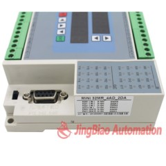 32MR 16 ports input 16 ports relays output PLC 4AD 2DA Analog with RS232 cable FX1S PLC GX Developer ladde