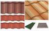 Soundproof Double Roman Roof Tiles , european Stone Coated Metal / Steel Roofing Tiles