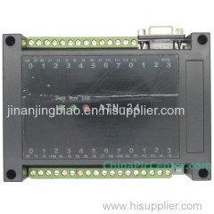 24MT Transistors Packed stepping pulse speed counting 485 domestic PLC industrial control panels by GX Developer ladder