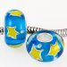 Fashion Handmade Christmas Star Glass Beads in 925 Silver Core Wholesale