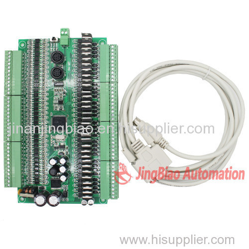 FX1N plate PLC 64MR or 64MT 32 input 32 output RS485 High-speed 4-channel pulse output modbus communication