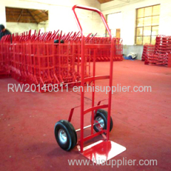 portable hand trolley with two wheel