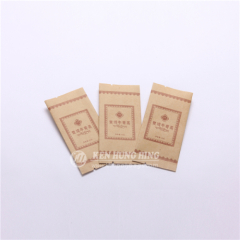 Customizable Side Gusset Kraft Sachet Best Tea Packaging