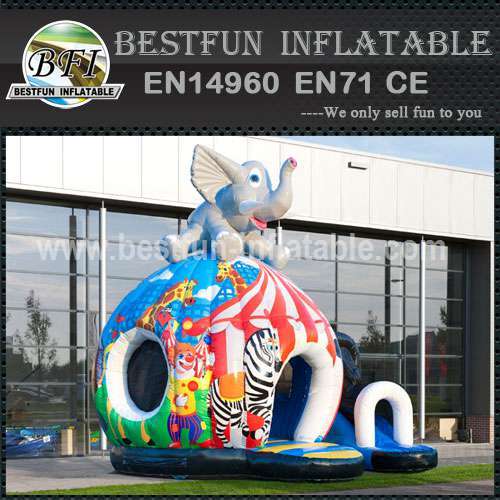 China inflatable bouncy slide