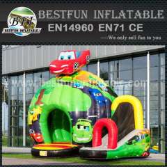 Children inflatable bouncy slide