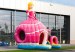 Cartoon inflatable bouncy slide