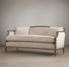 Sofa of linen wooden