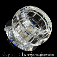 small crystal corridor downlight fixtures