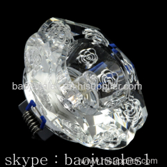 2014 new design K9 crystal spotlight ceiling light G4/G9 halogen lamp