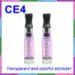 No Leaking CE4 Clearomizer Tank Vaporizer Colorful And Transparant CE4 Cartomizer