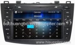 Ouchuangbo car radio DVD player for Mazda 3 2010 GPS navi multimedia stereo system