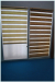 Metal install bracket roller curtain blinds for office