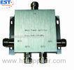 4 Way Power Divider / Splitter 140x140x60 Mm , 800-2500MHZ Frequency Range