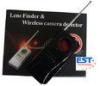 Vibrating Alarm Wireless Bug Camera Detector , IR Ray Specially Filtrated Len