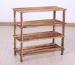 Custom Solid Wooden Display Stands Home Furniture In Balcony